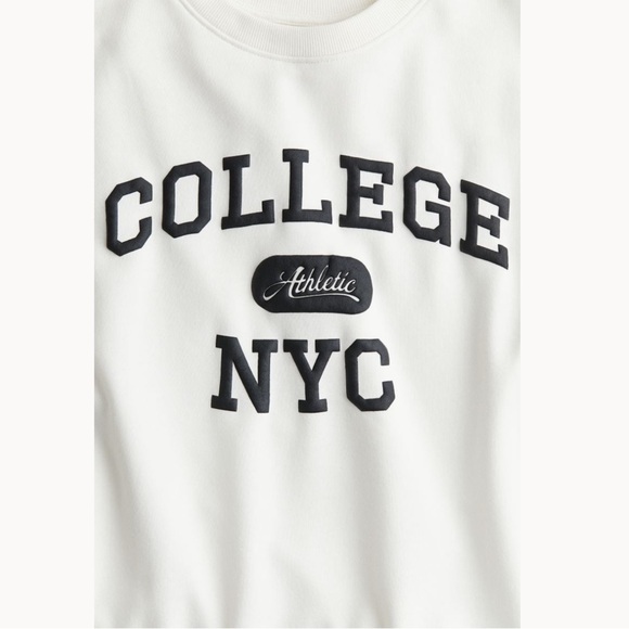 White collage sweater - Picture 2 of 3